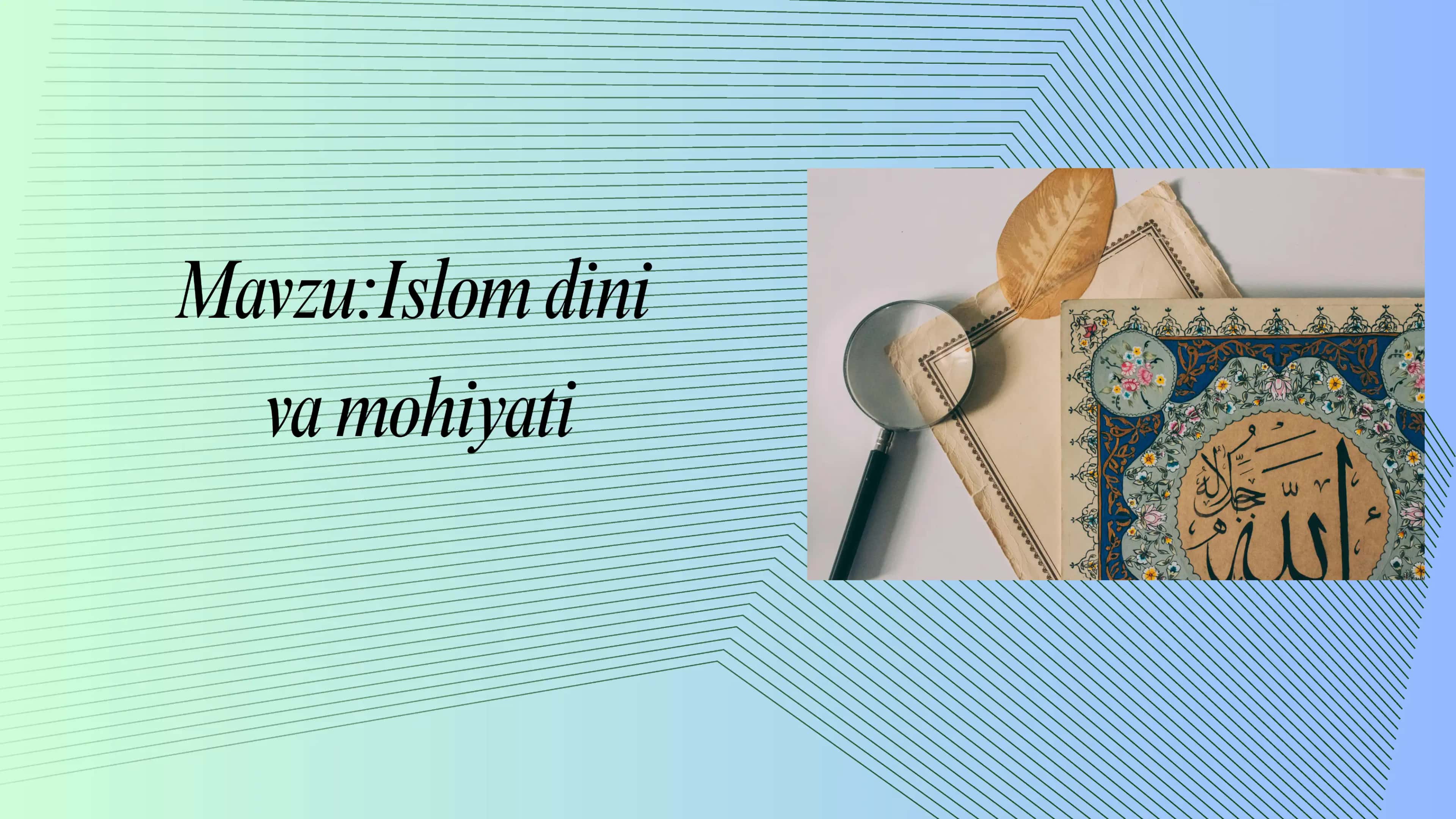 islom dini va mohiyati 1