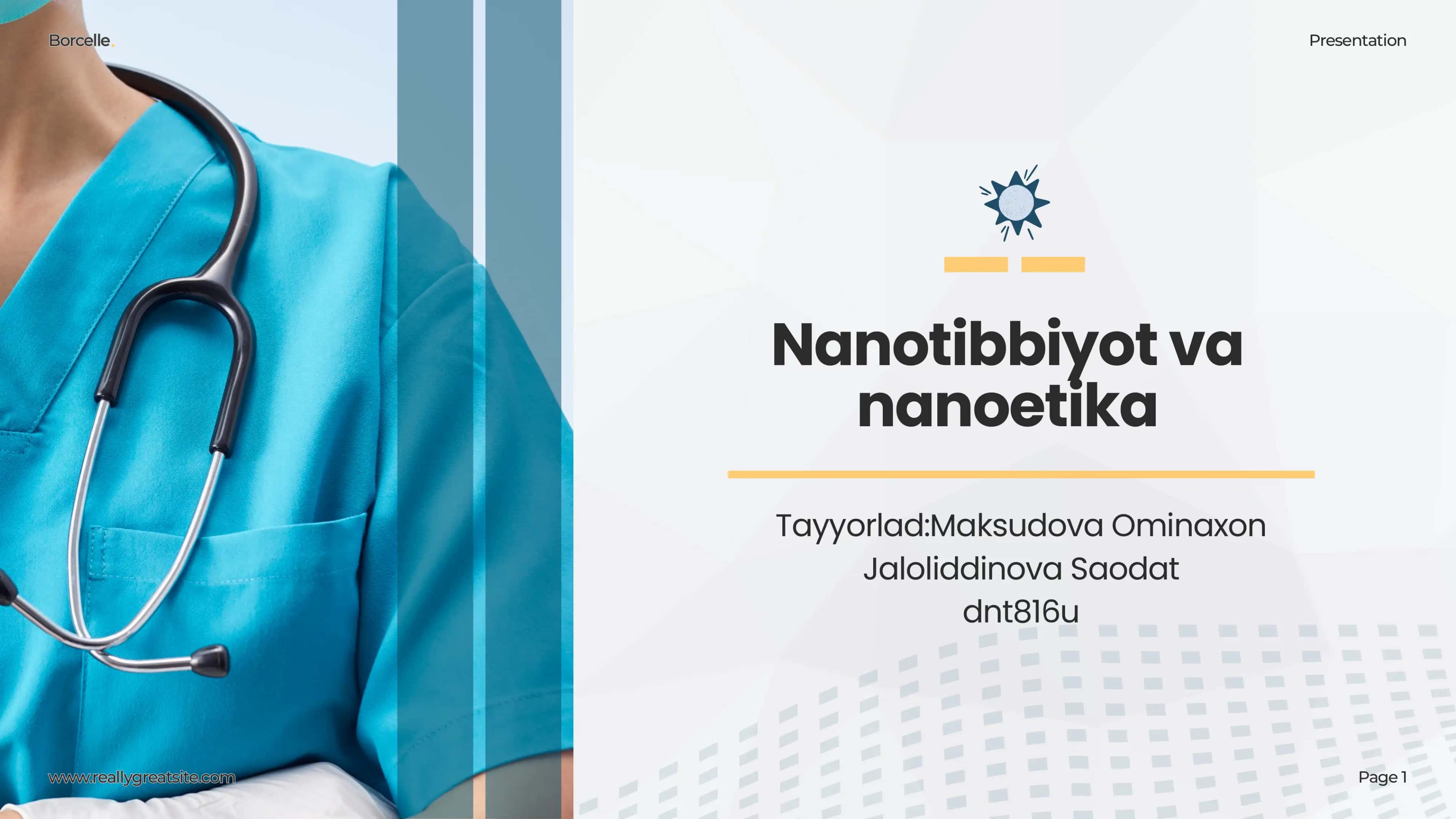 Nanotibbiyot 1