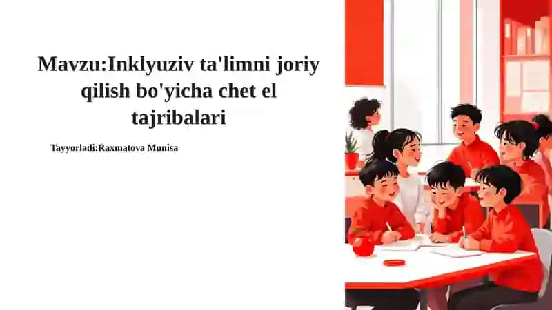 Inklyuziv ta'lim