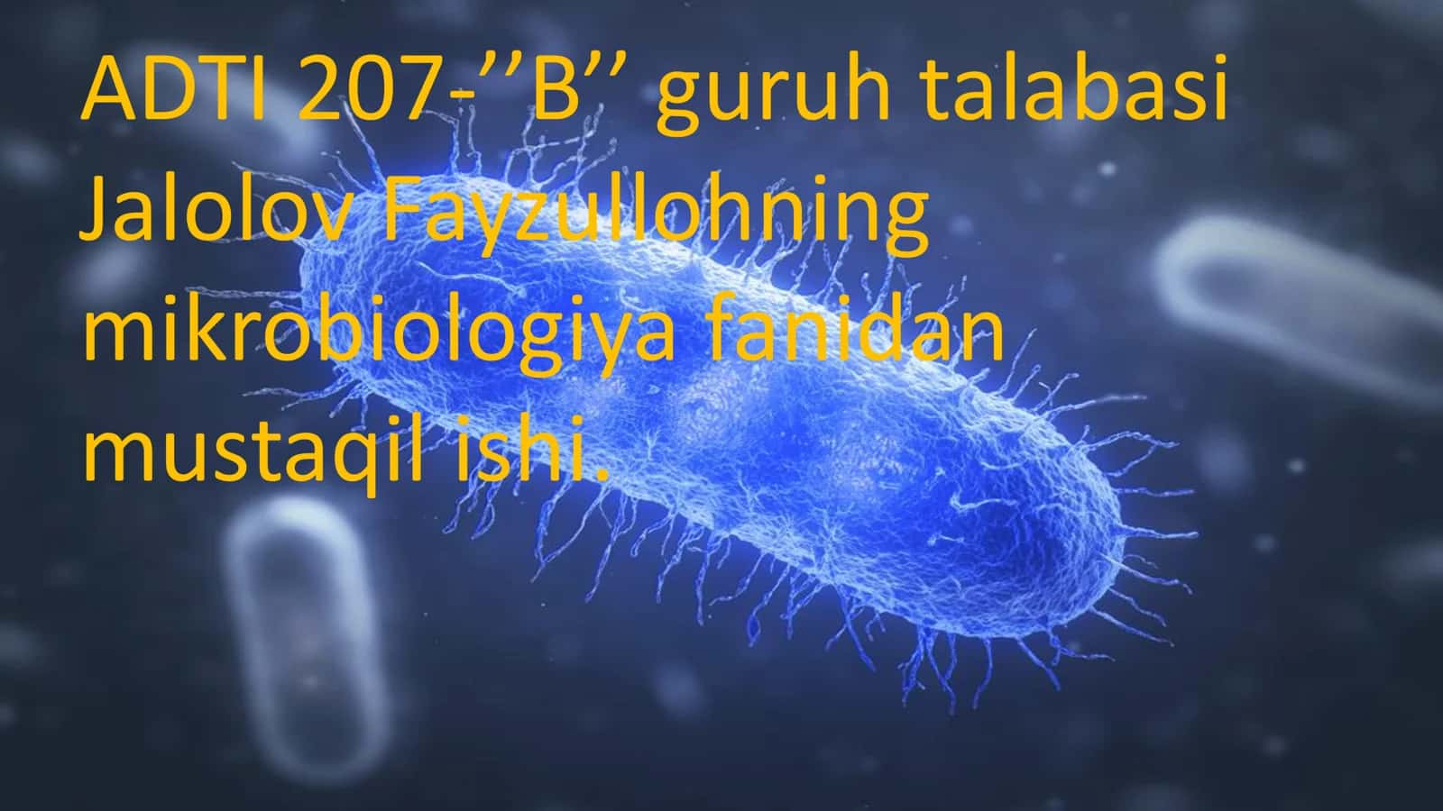 Havo tomchi orqali yuqadigan yuqumli kasalliklar ppt 1