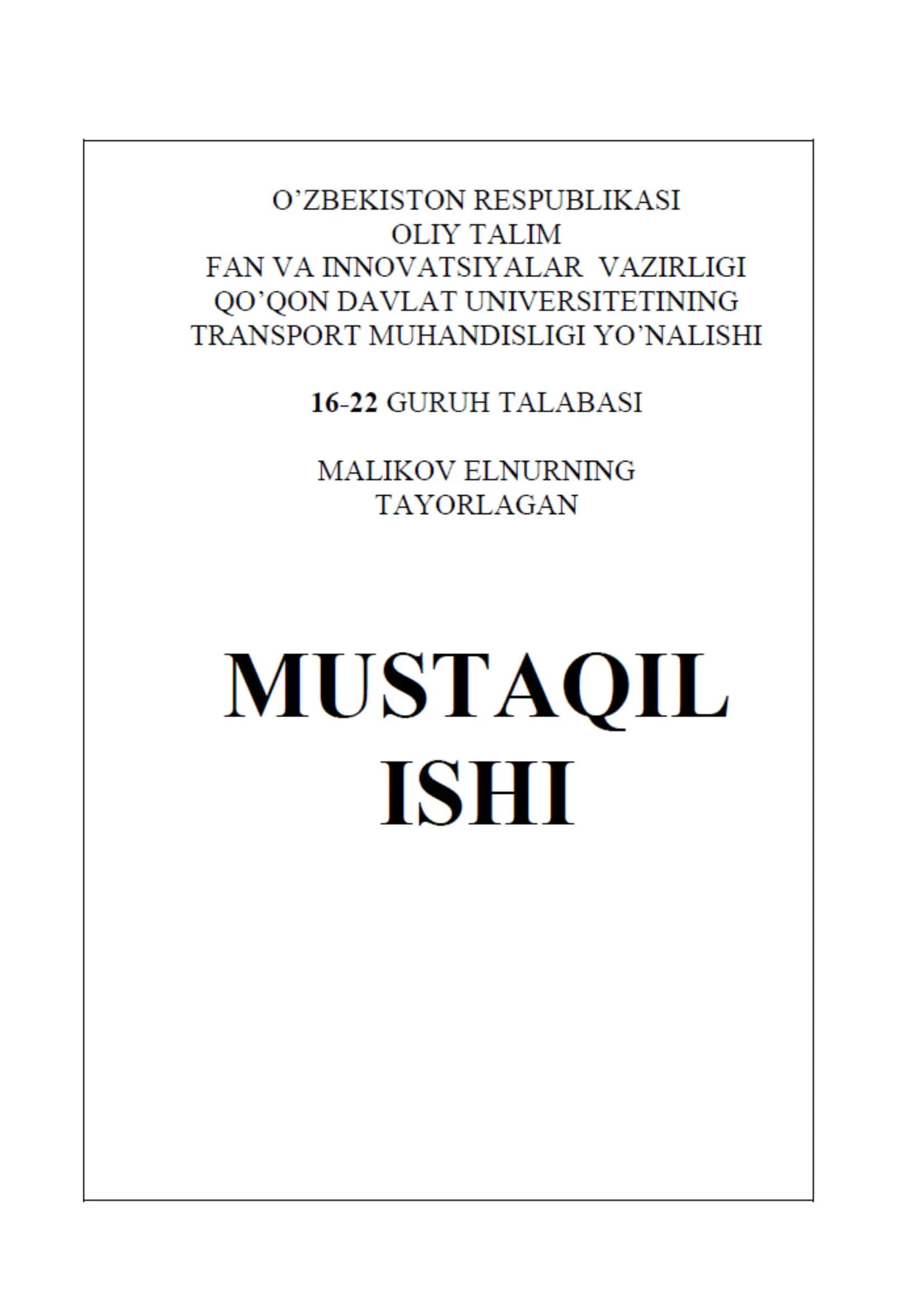 Tekis mexanizmlarning kinematikasini analitik tekshirish 1