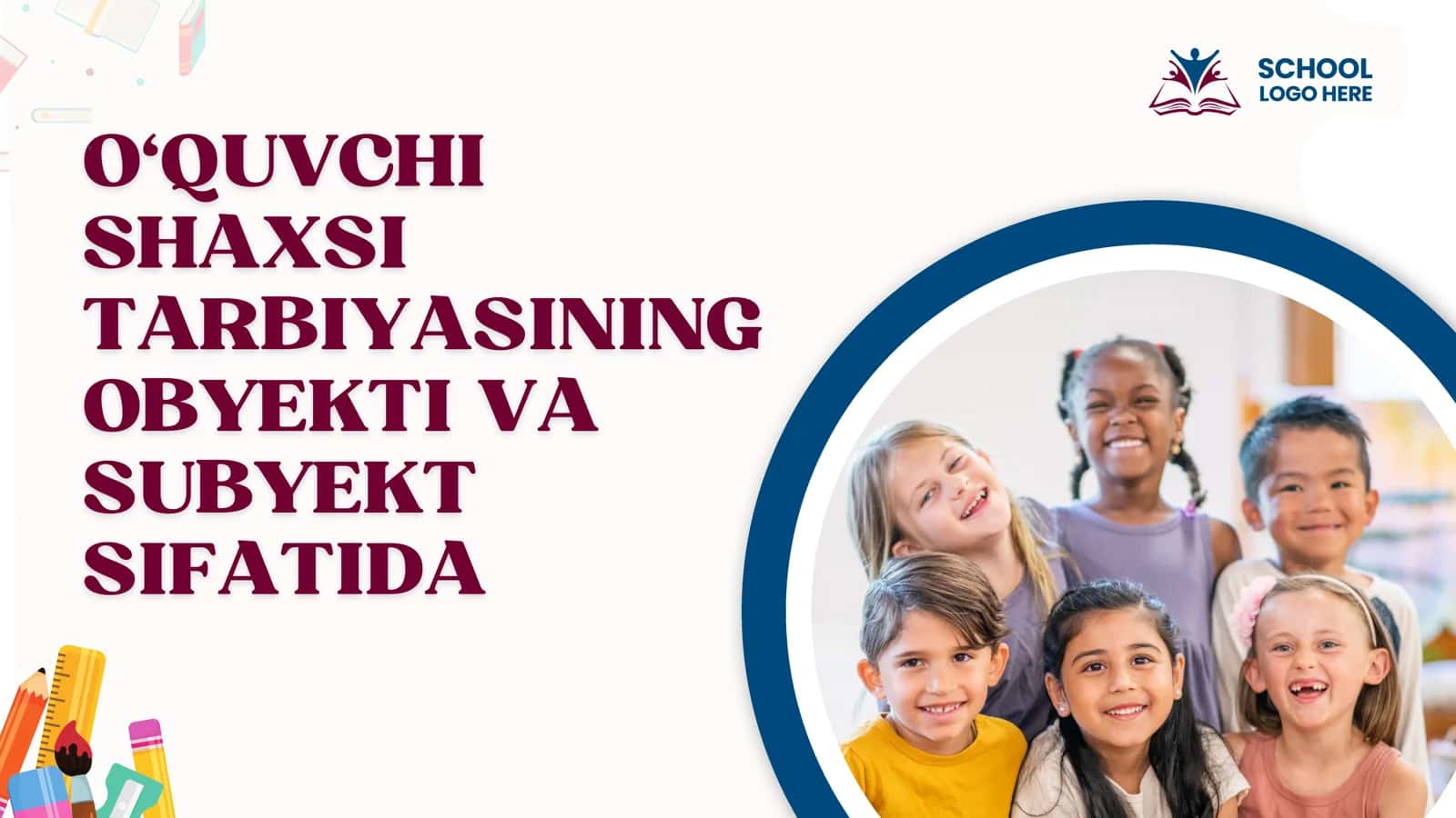 Oʻquvchi shaxsi tarbiyasi 1