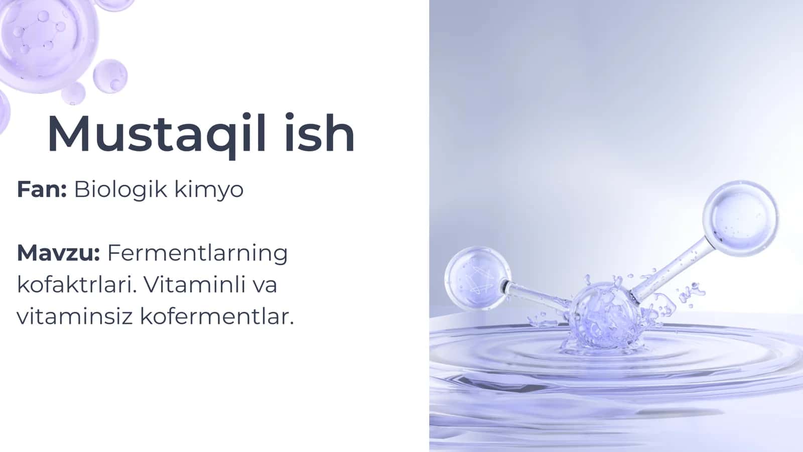 Fermentlarning kofaktorlari.Vitaminli va vitaminsiz kofaktorlar 1