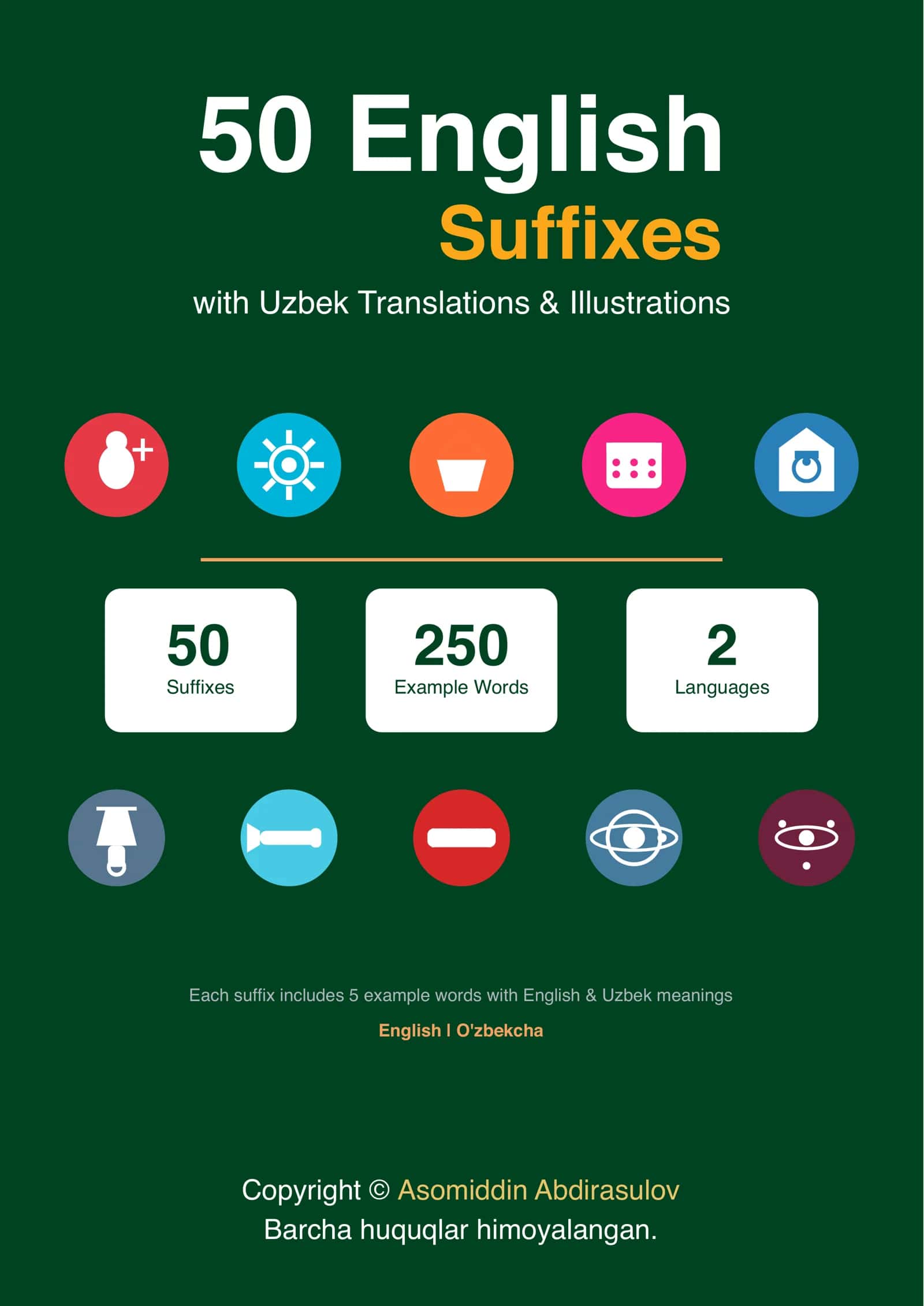 English Suffixes Mastery Pack 1