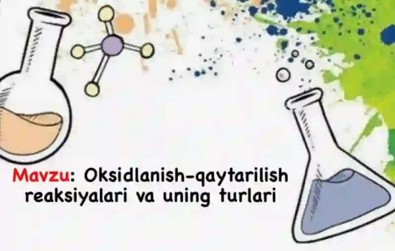 oksidlanish qaytarilish reaksiyalari