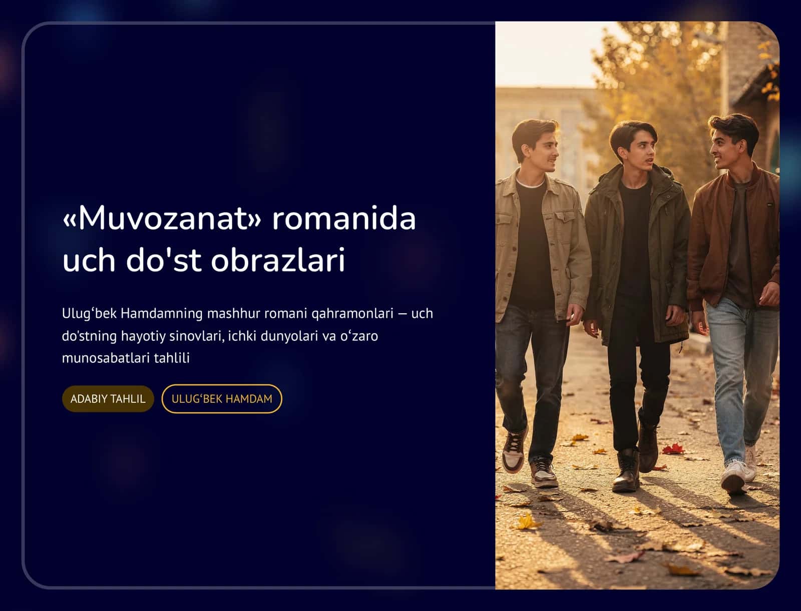 «Muvozanat» 1