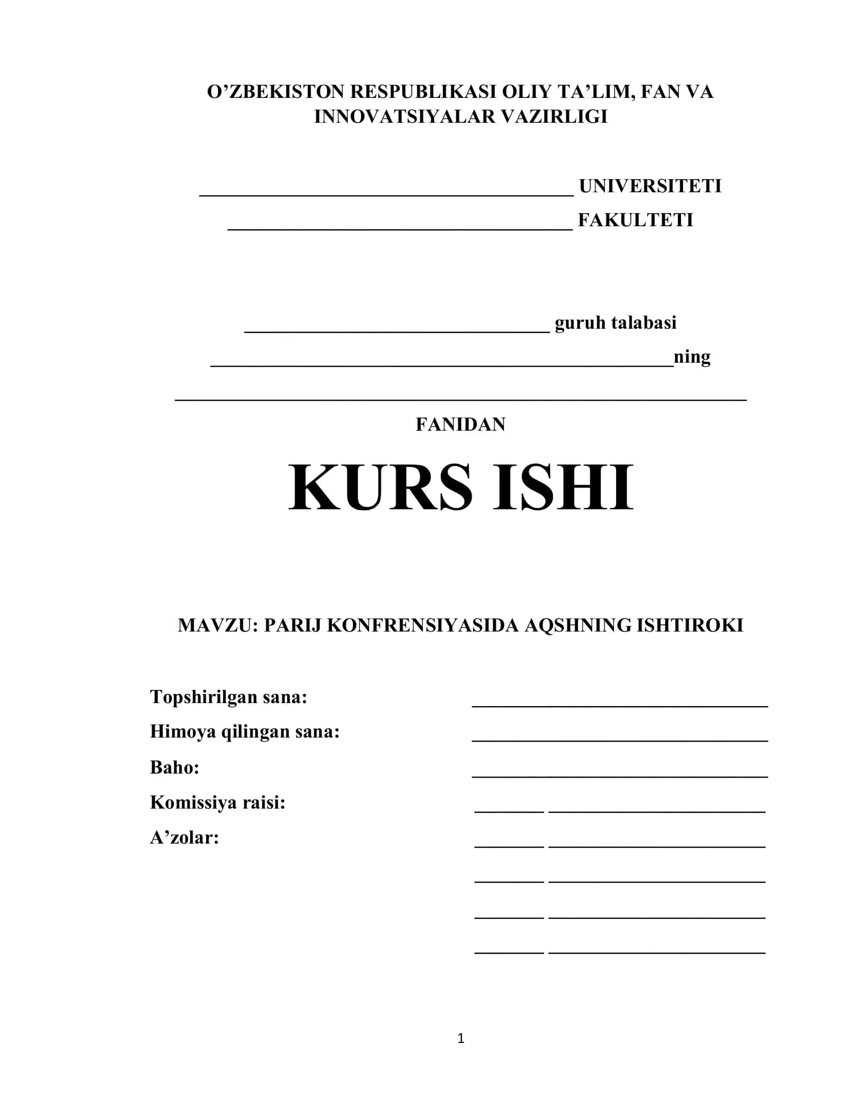 PARIJ KONFERENSIYASIDA AQSHNING ISHTIROKI 1