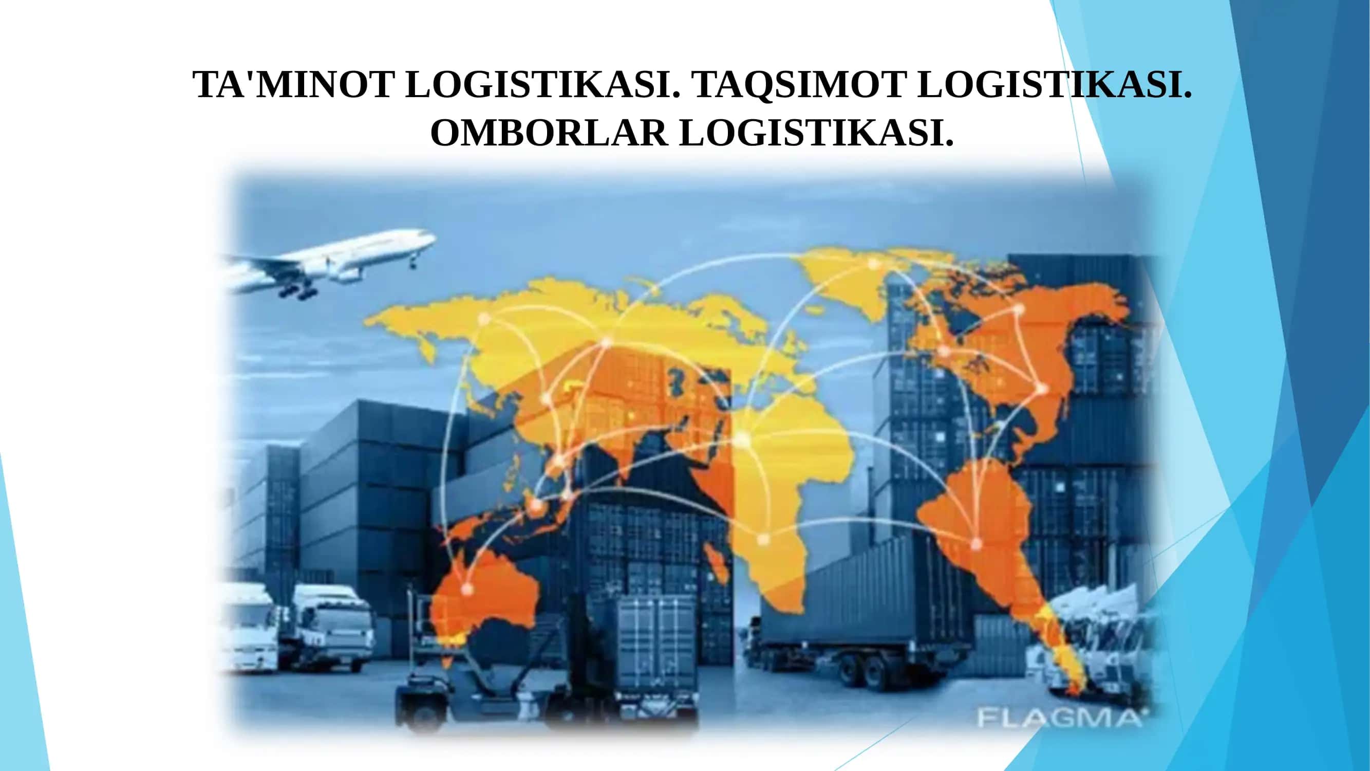 Ta'minot, Taqsimot va Omborlar Logistikasi 1