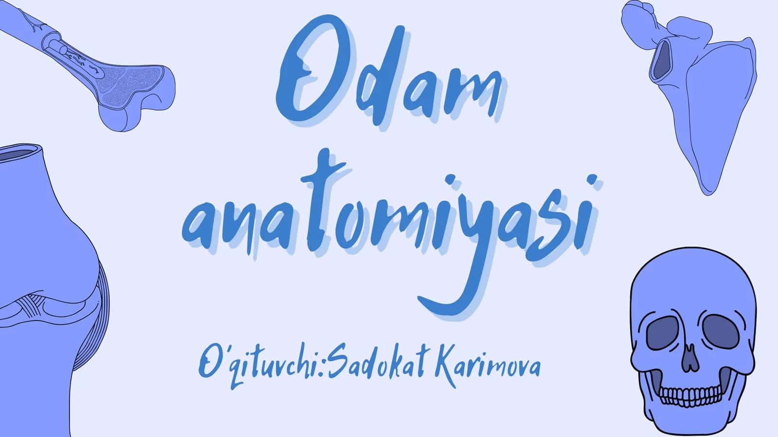 Odam organizmining hujayraviy tuzilishi 1