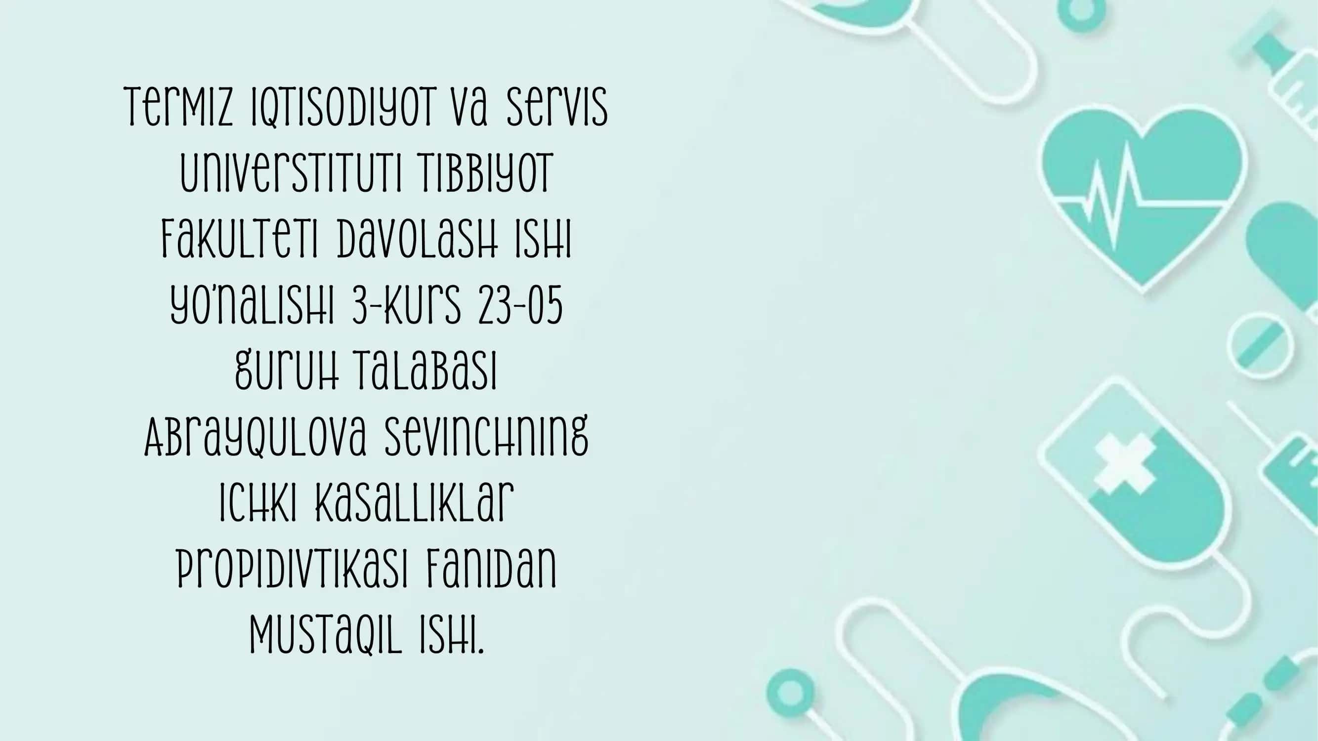 O‘pka obstruktiv yetishmovchiligi diognostikasi 1