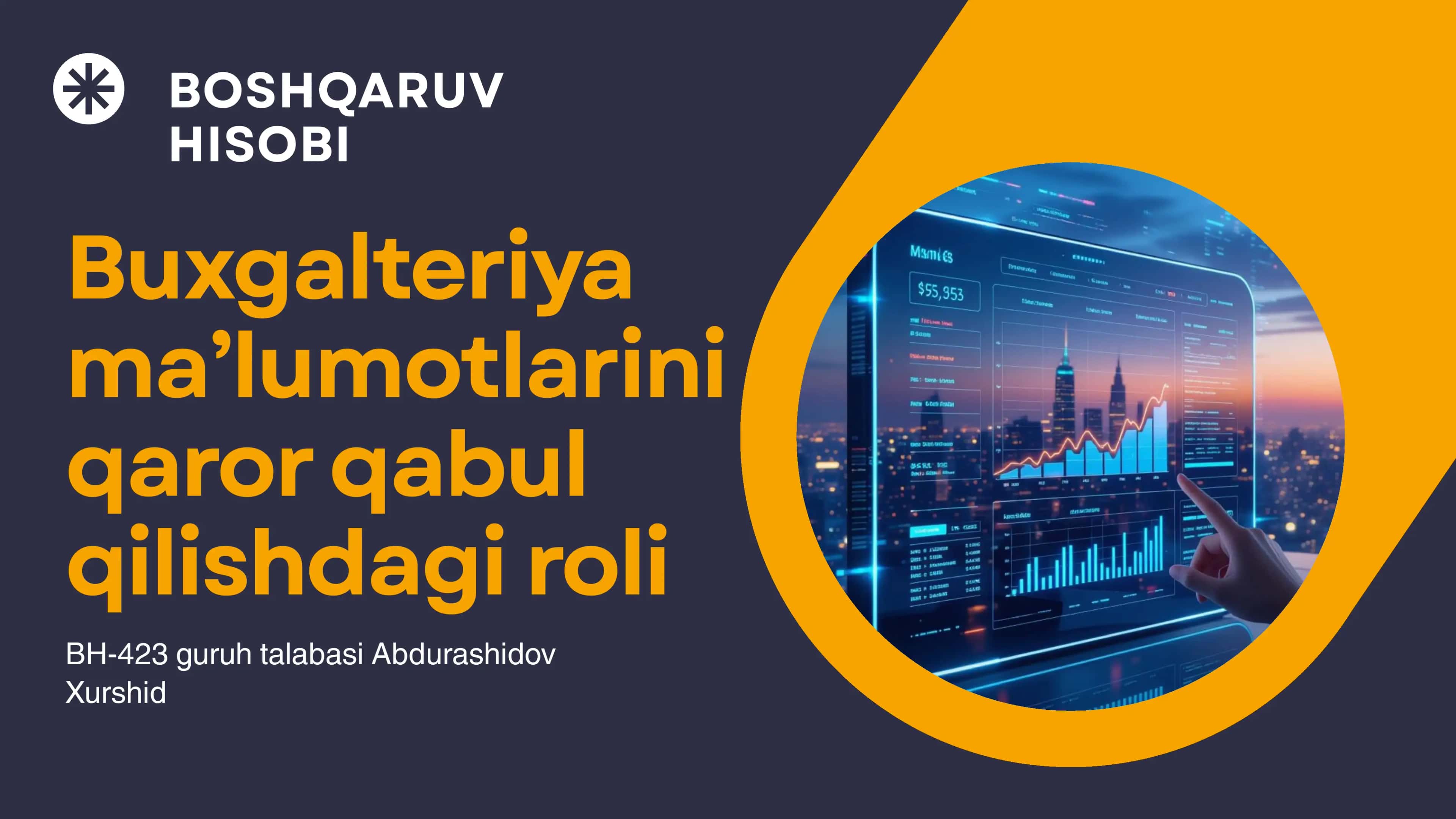 Buxgalteriya maʼlumotlari 1