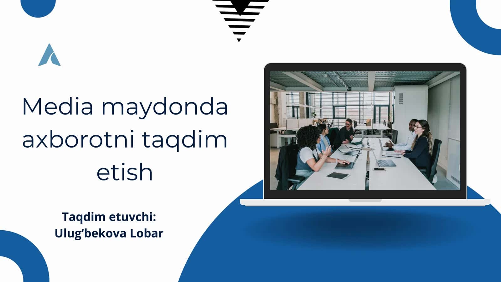 Media maydonda axborotni taqdim etish 1