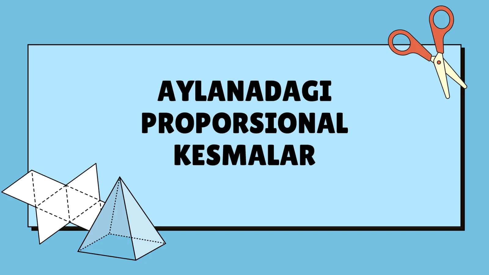 Aylanada proporsional kesmalar 1