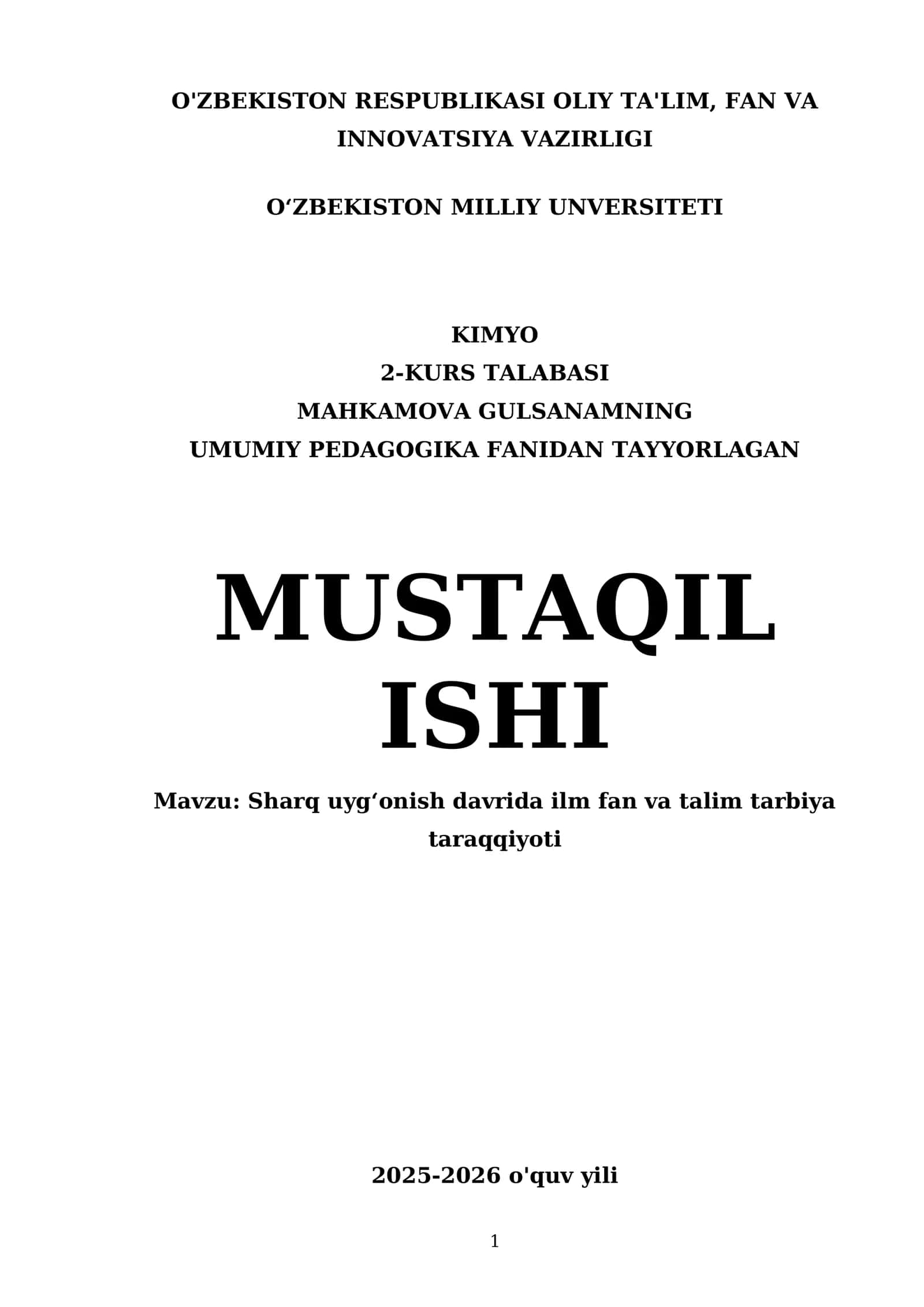 Sharq uygʻonish davrida ilm fan va talim tarbiya taraqqiyoti 1
