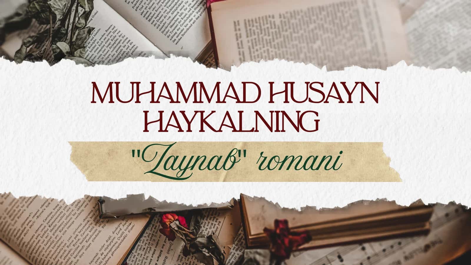 "Zaynab" romani 1