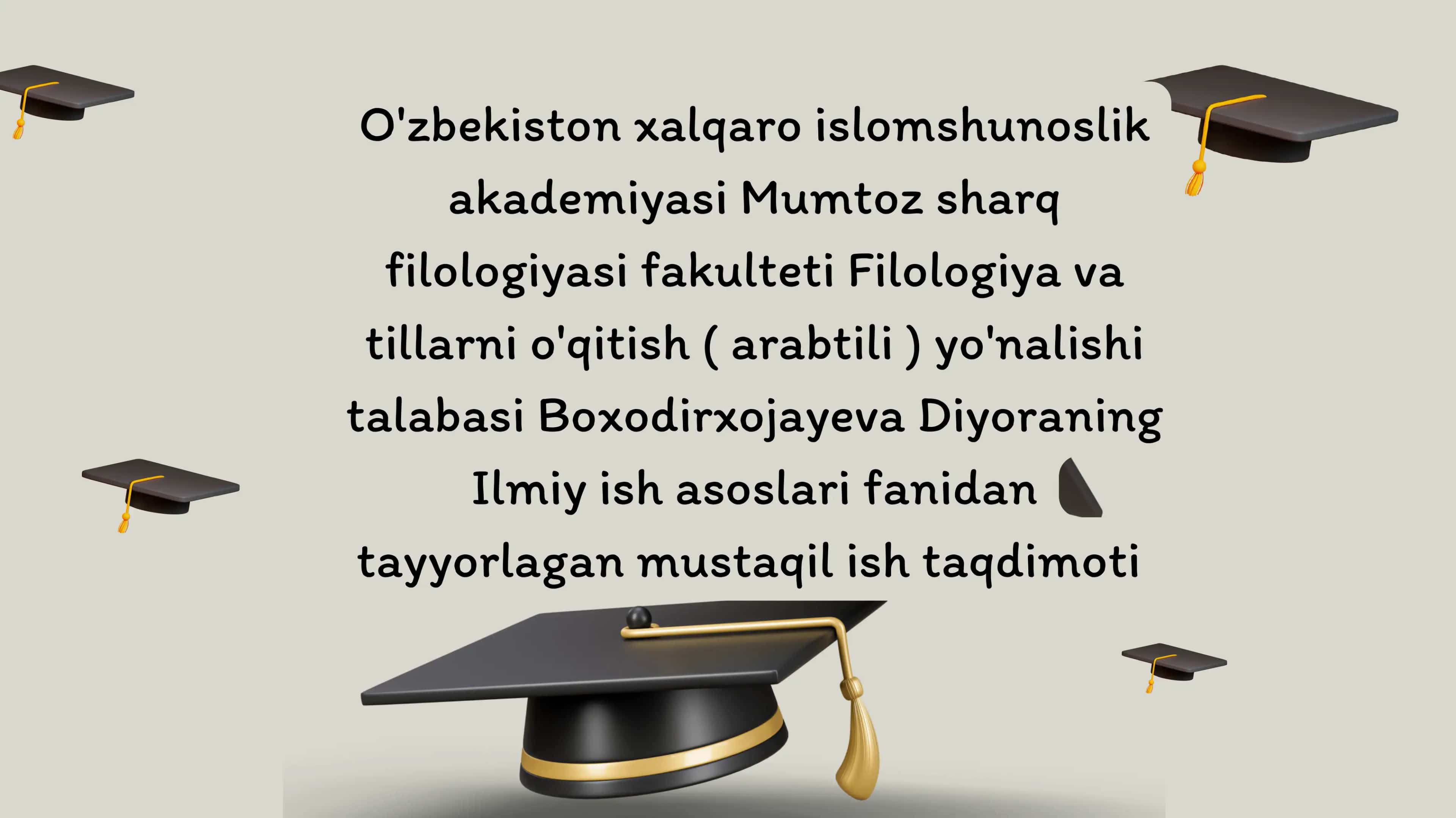 Insonga eʼtibor va sifatli taʼlim yili 1