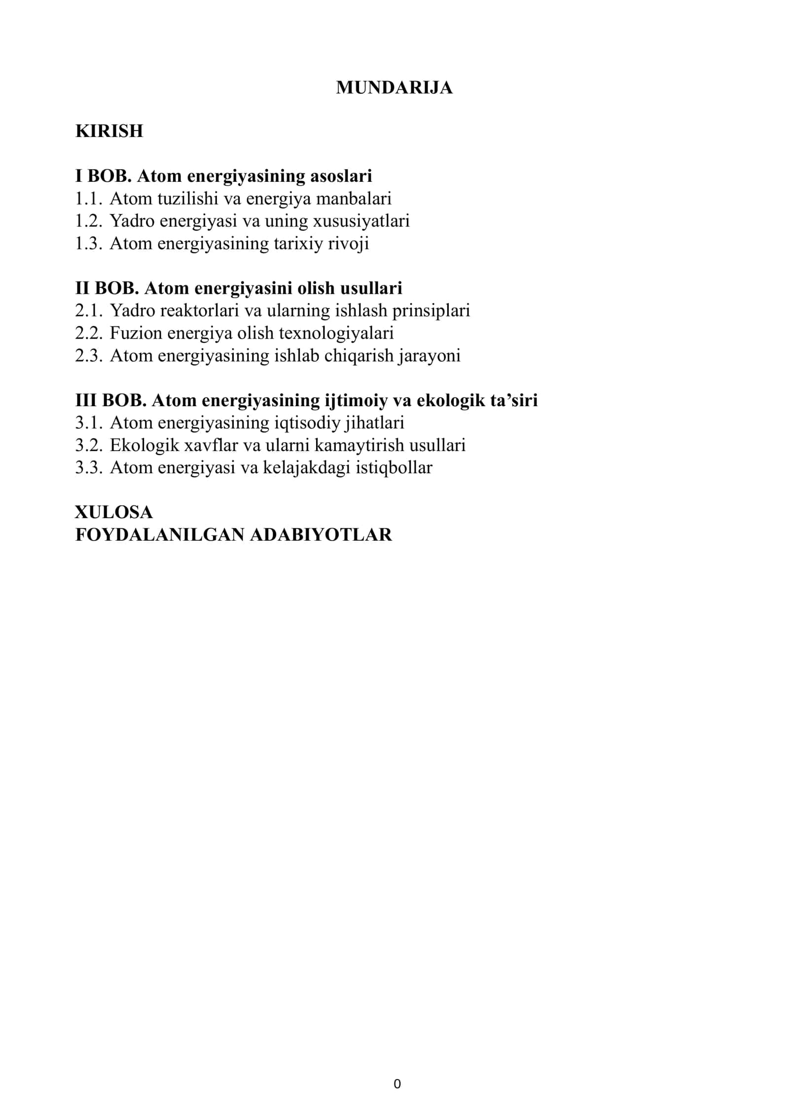 Atom energetikasi 1