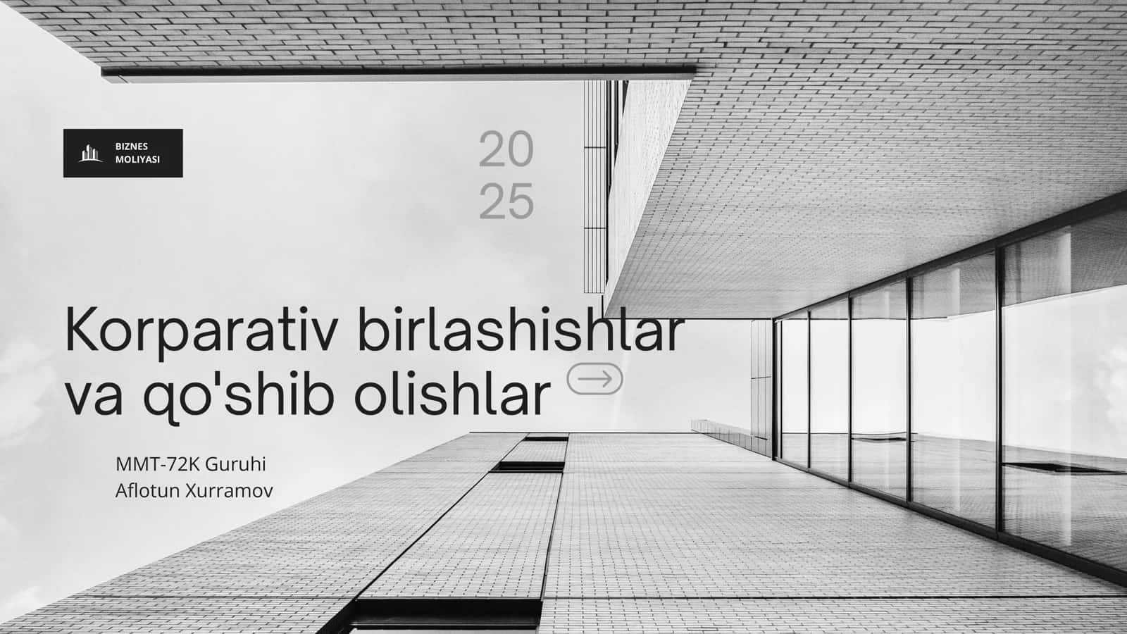Qo'shib olishlar va birlashishlar 1
