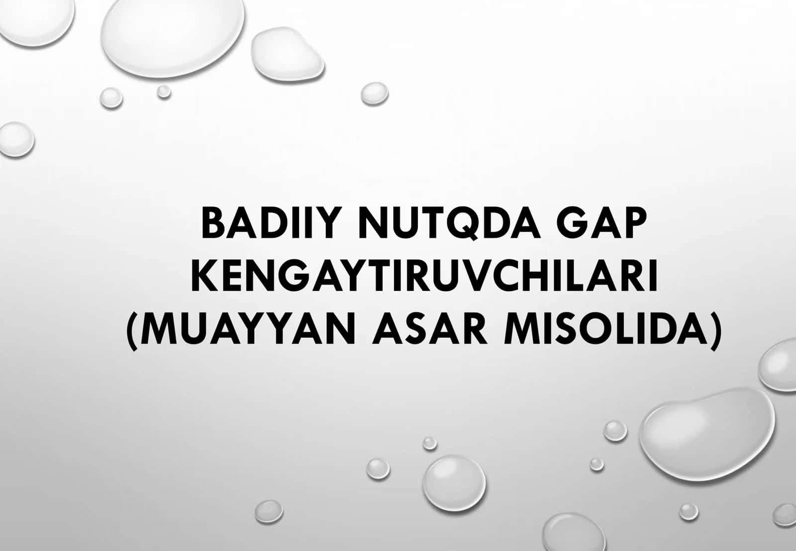 BADIIY NUTQDA GAP KENGAYTIRUVCHILARI (MUAYYAN ASAR MISOLIDA) 1