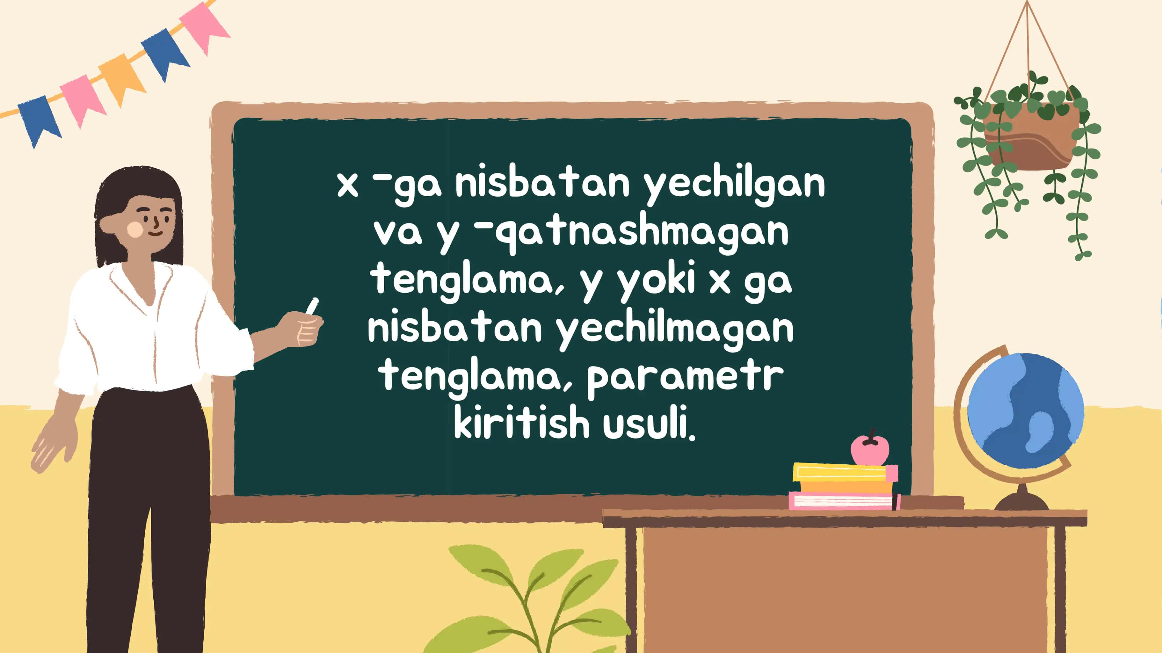 Parametr kiritish 1