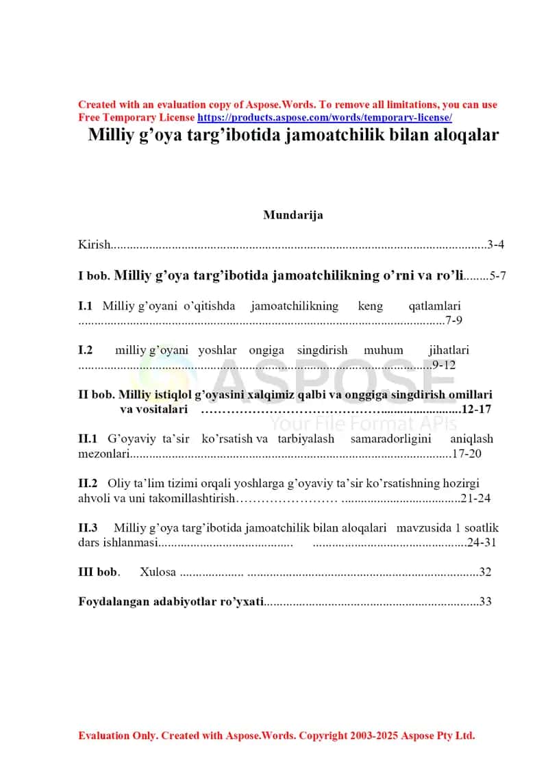 Milliy g’oya targ’ibotida jamoatchilik bilan aloqalar 1