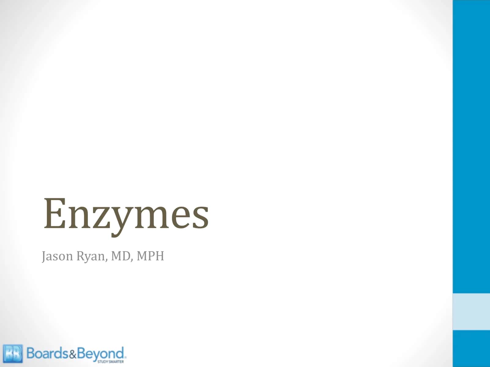 Enzymes 1