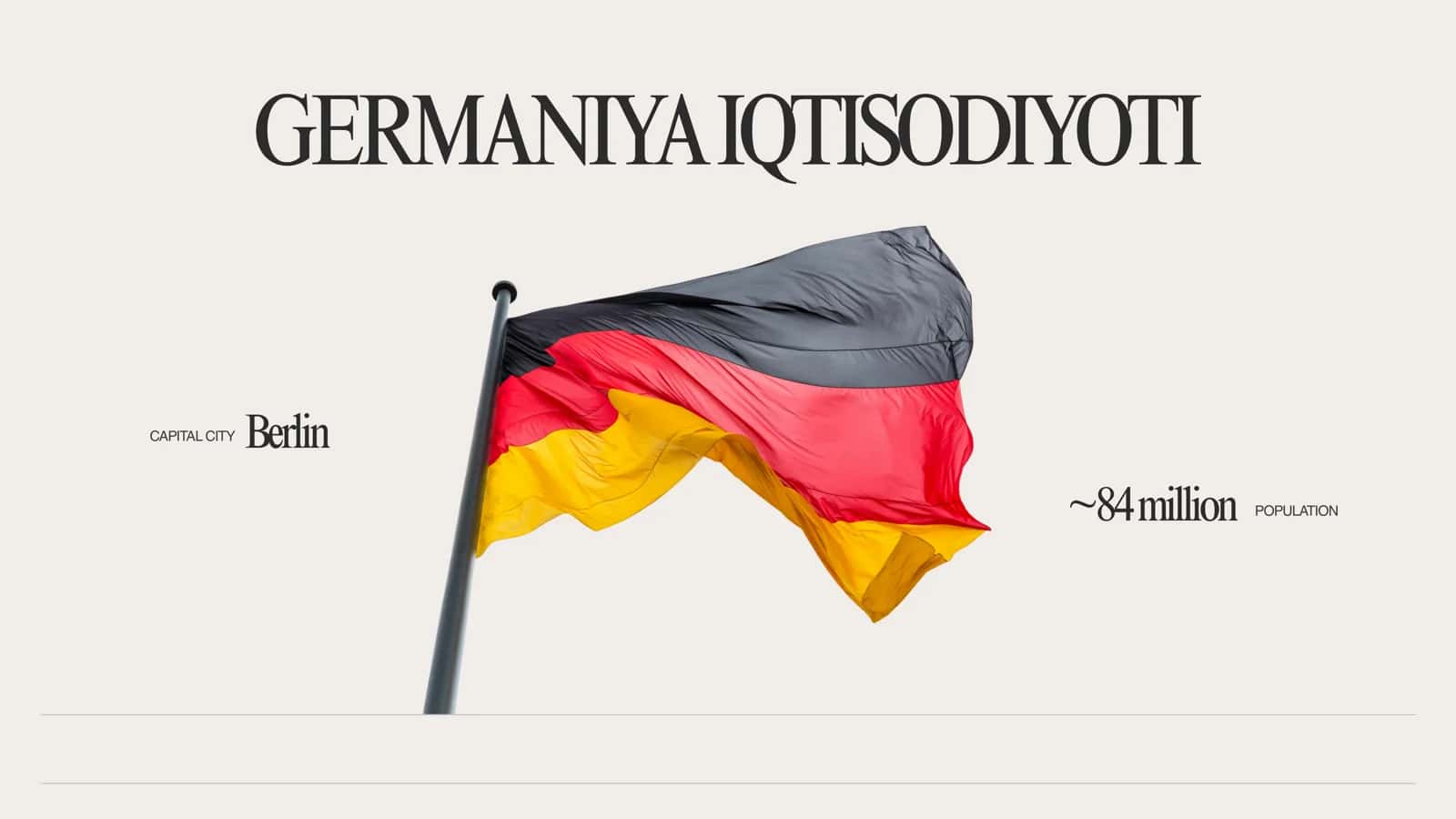 GERMANIYA IQTISODIYOTI 1