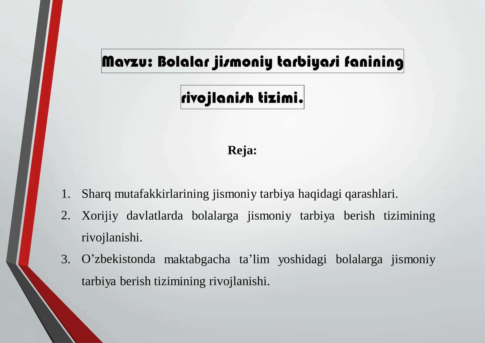 Sharq mutafakkirlarining jismoniy tarbiya haqidagi qarashlari 1