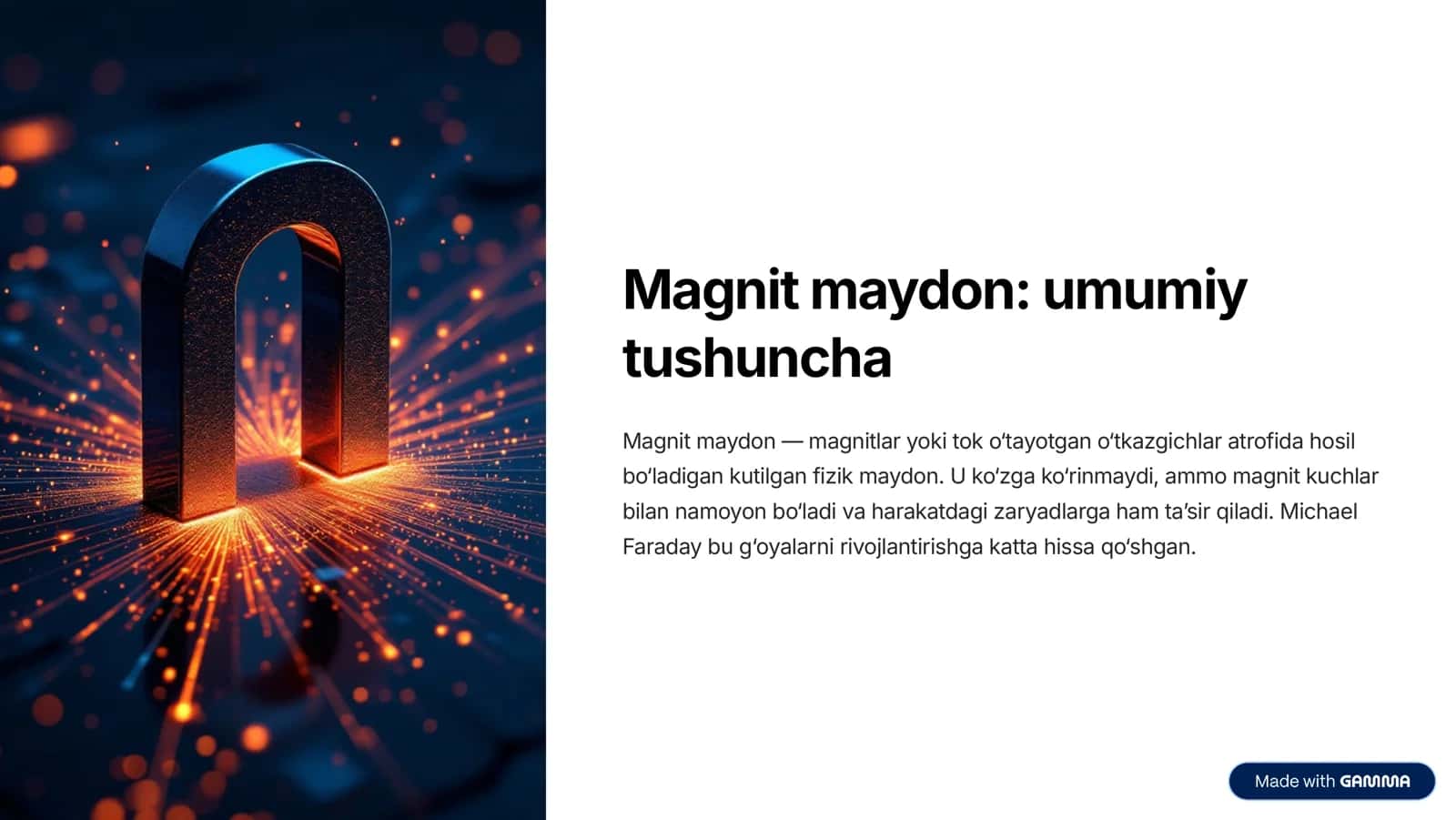 Magnit maydon 1