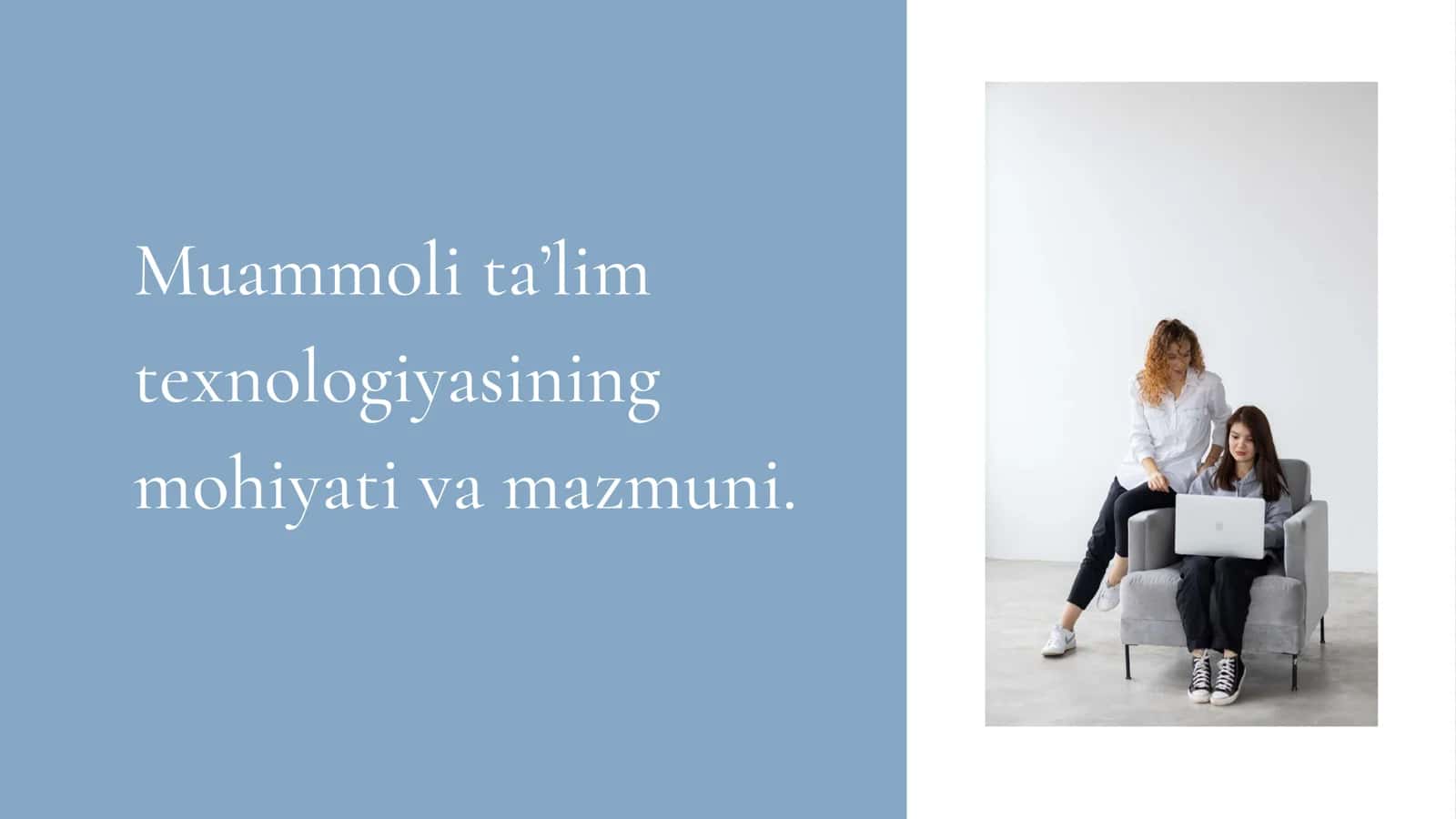 Muammoli ta’lim texnologiyasining mohiyati va mazmuni. 1