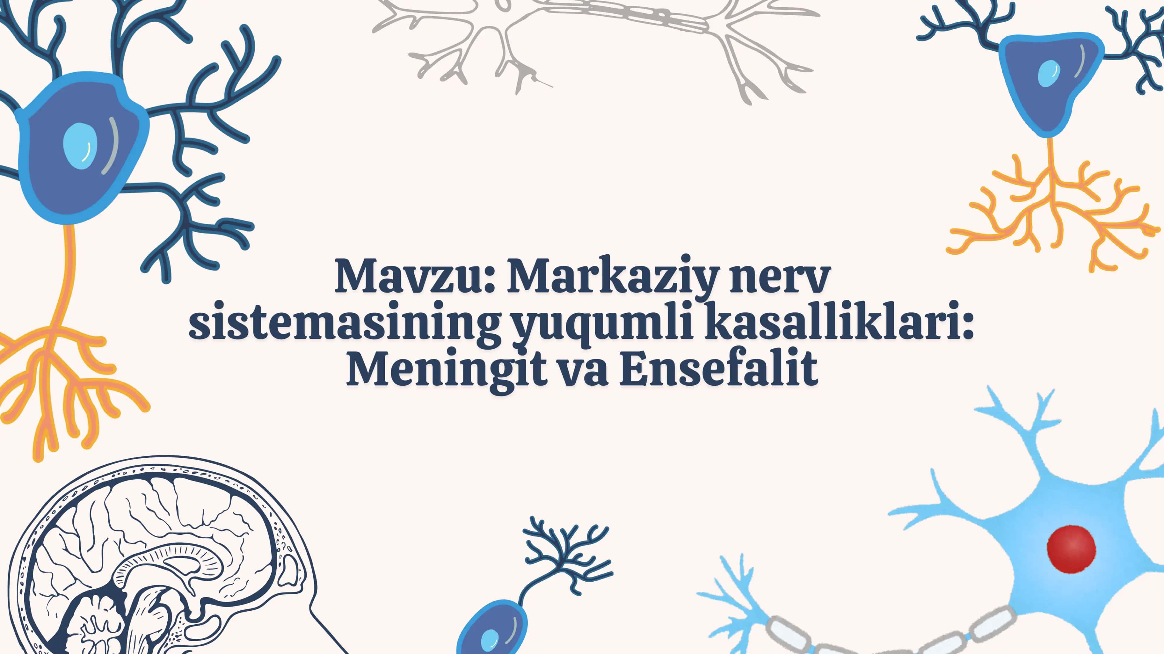Markaziy nerv sistemasining yuqumli kasalliklari: Meningit va Ensefalit 1