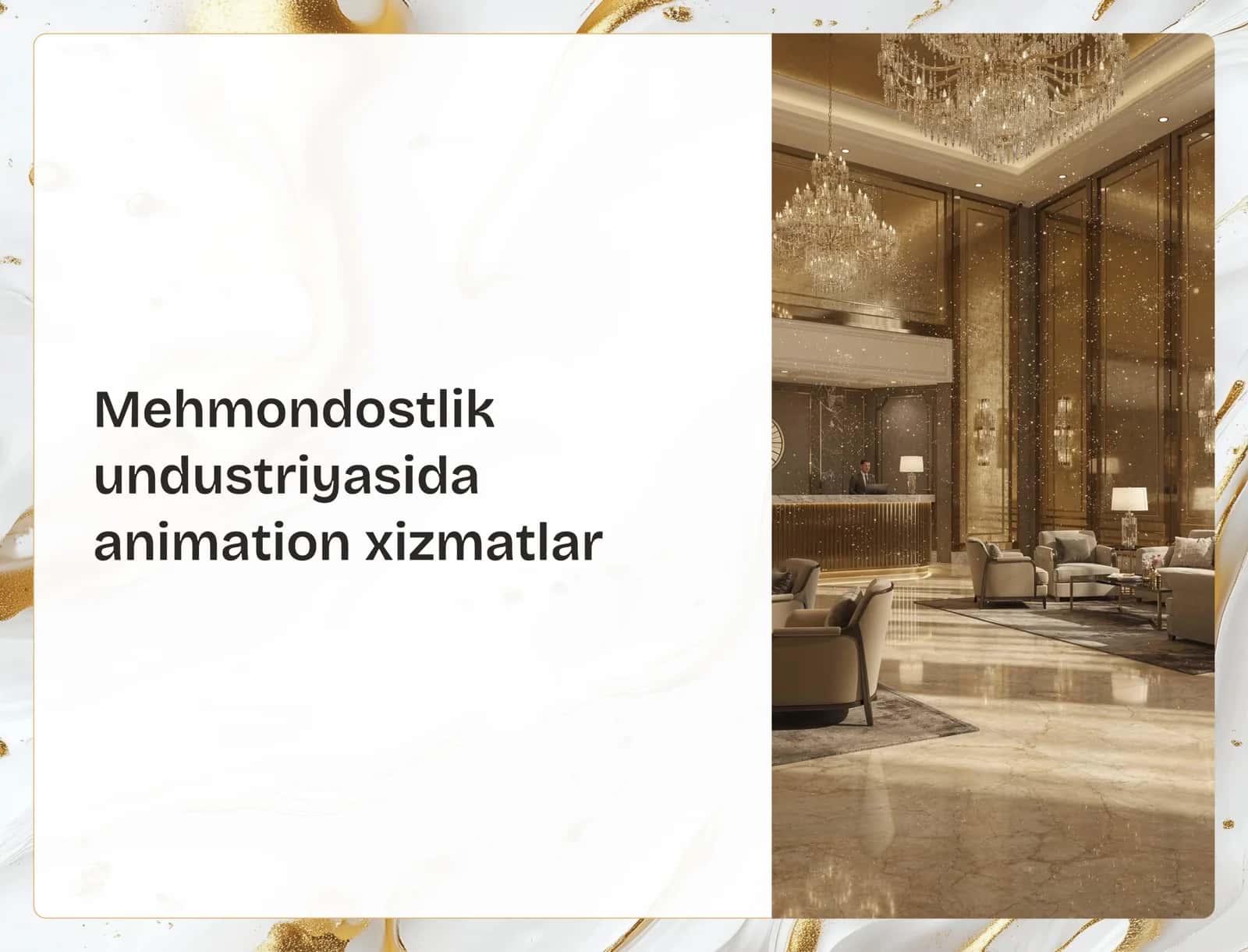 Mehmondostlik Animation Xizmatlari Prezentatsiya Rejasi 1