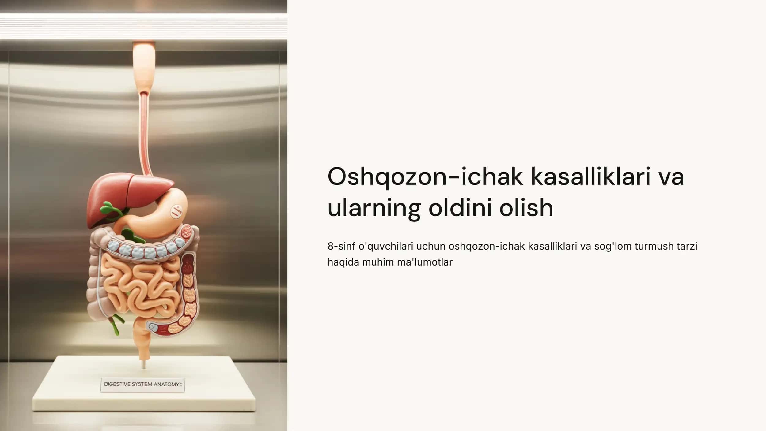 Oshqozon-ichak kasalliklari va ularning oldini olish 1