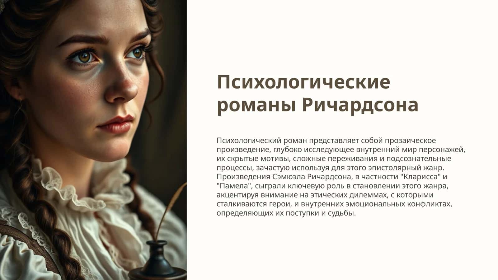 Психологические романы Ричардсона 1