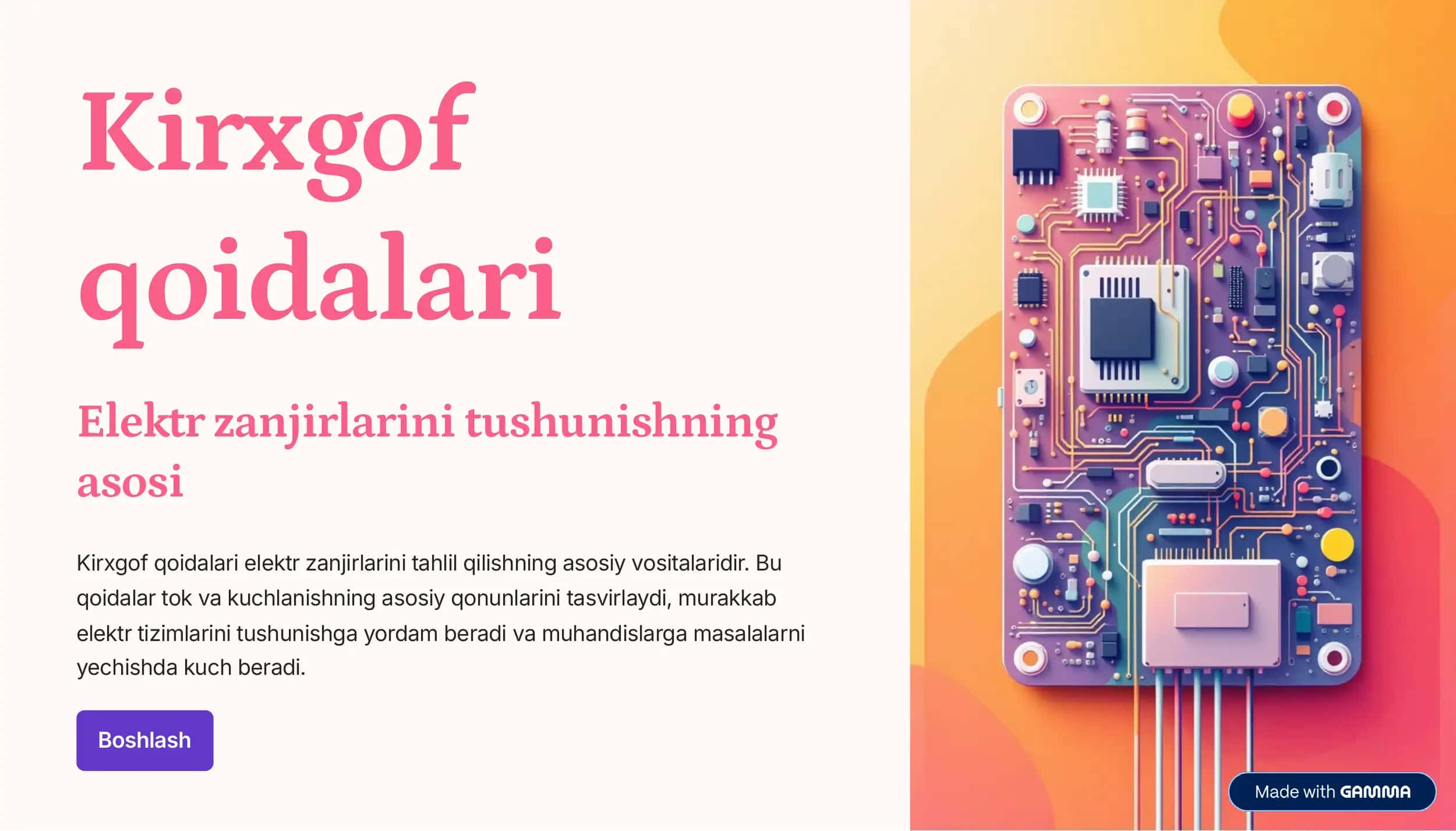 Kirxgof qoidalari 1