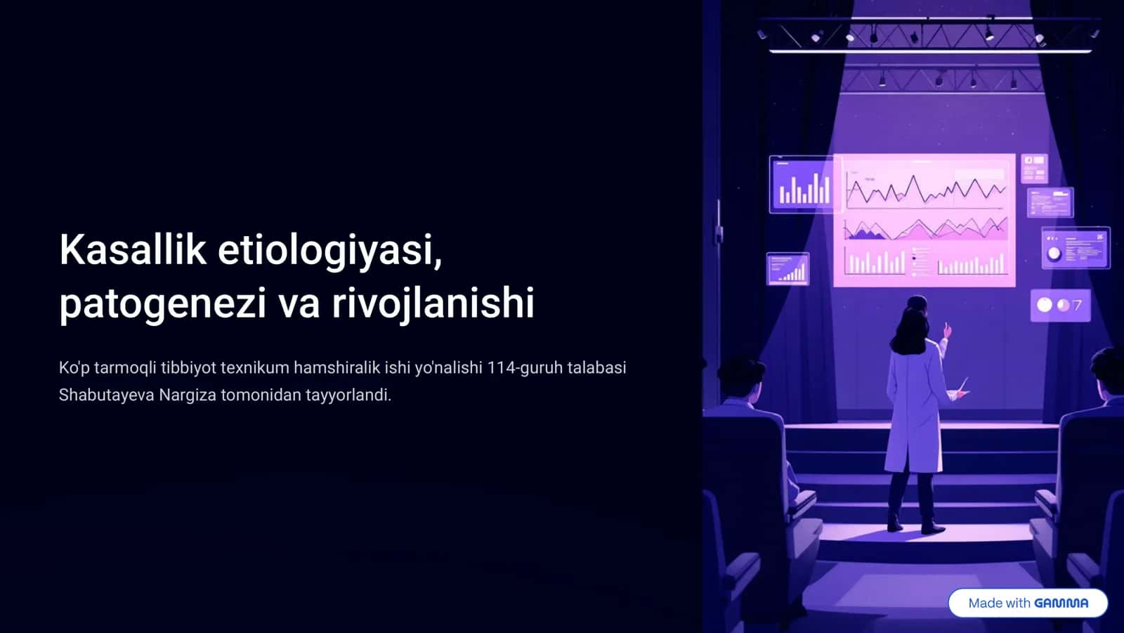 Kasallik etiologiyasi, patogenezi va rivojlanishi 1