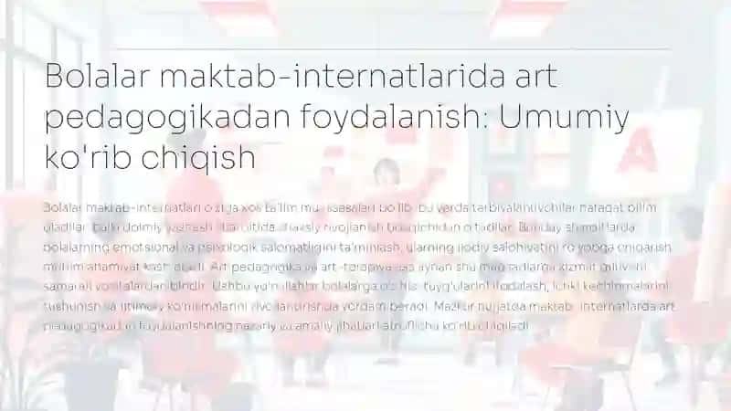 Art pedagogika va art-terapiya