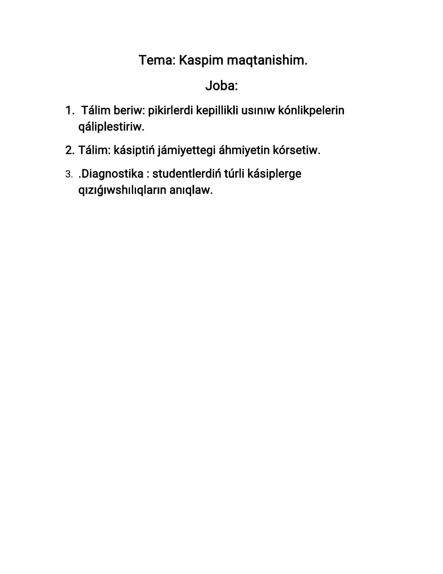 Farmasevt kásipi 1