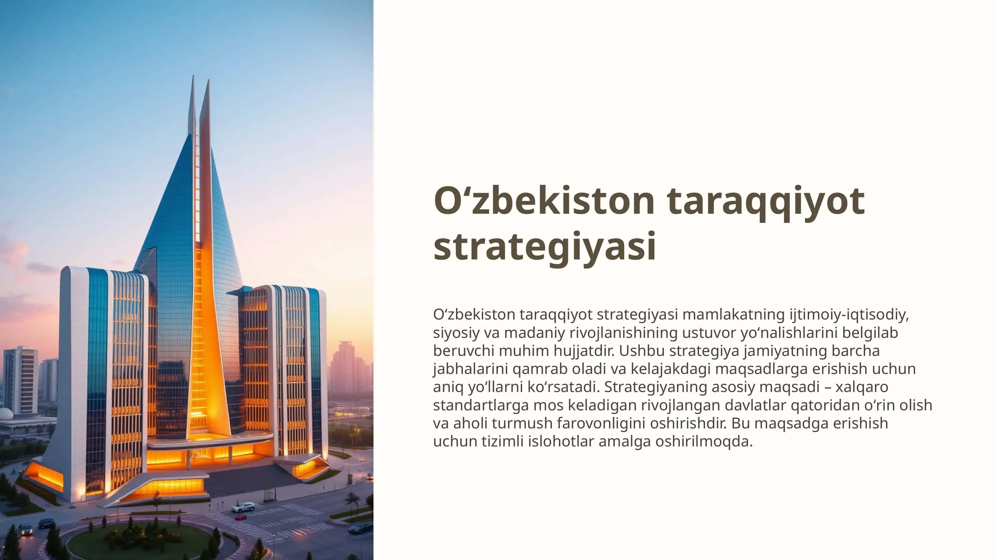 Oʻzbekiston taraqqiyot strategiyasi 1