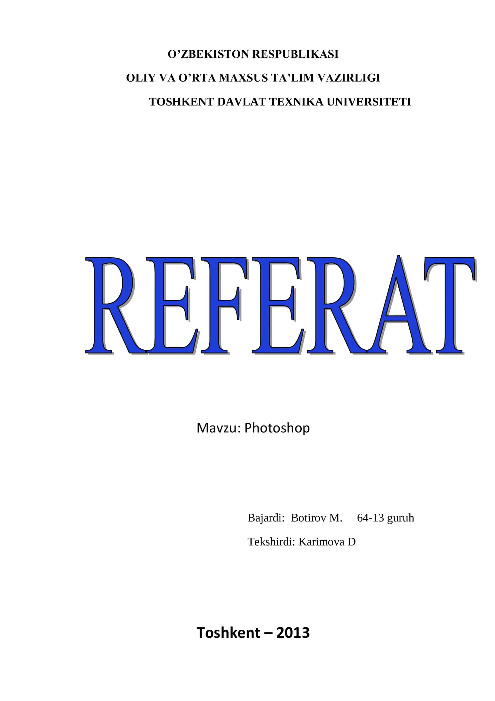 Photoshop 1