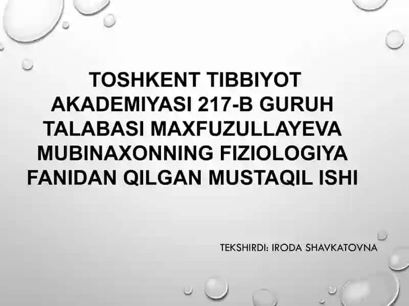 Orqa miyaning reflektor va o'tkazuvchi yo'l faoliyati, tekshirish usullari