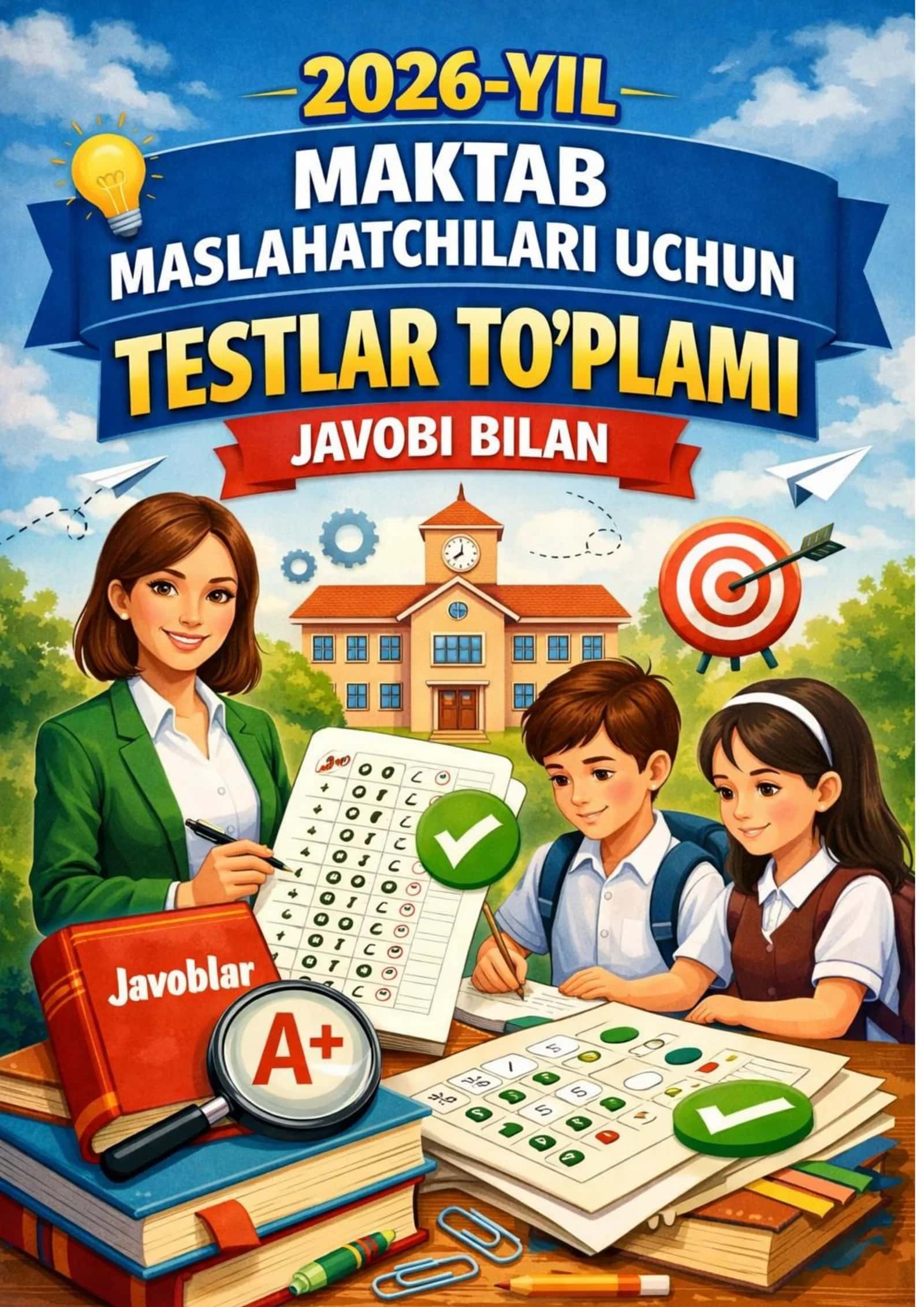 2026 Maktab maslahatchilari uchun test savollari 1