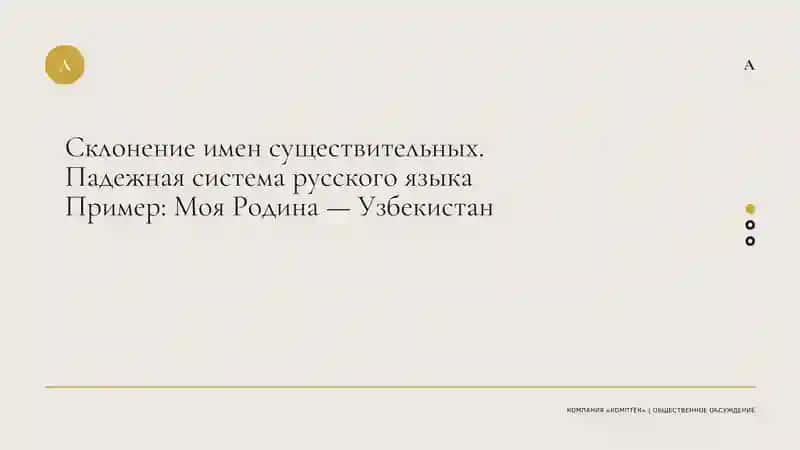 Склонение имен существительных. Подеж. 1