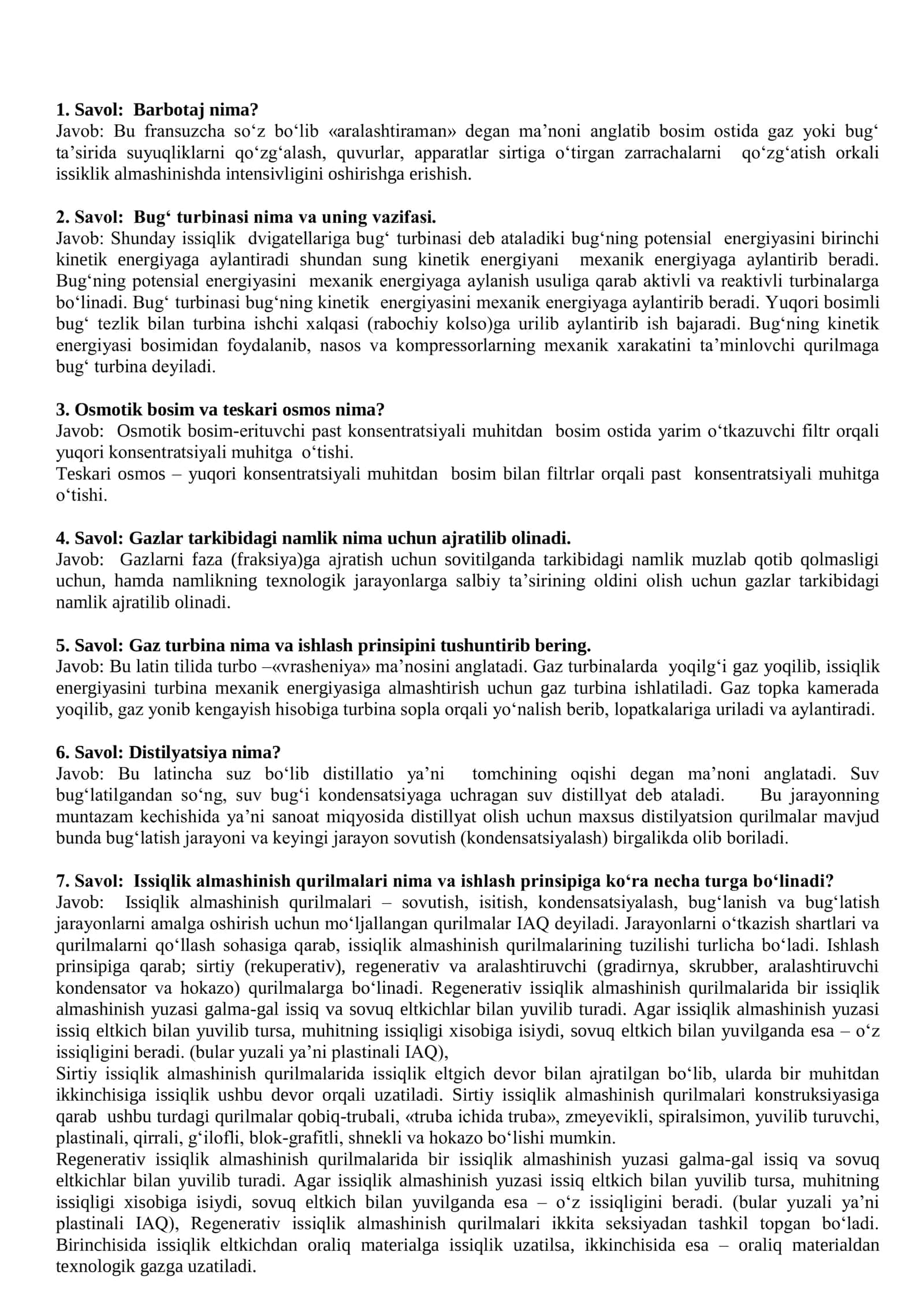 Bug‘ turbinasi nima va uning vazifasi 1