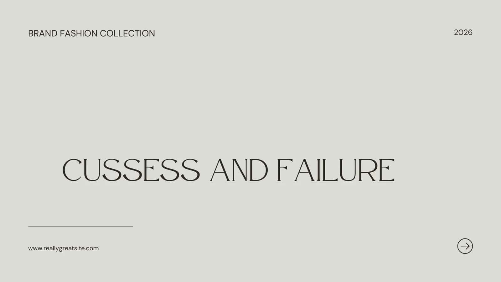 Success and Failure 1