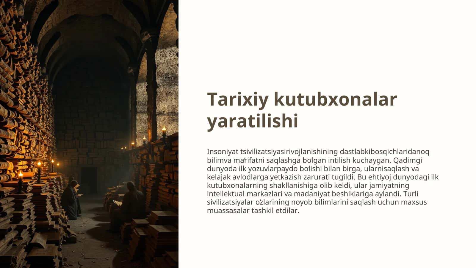 Tarixiy kutubxonalar 1