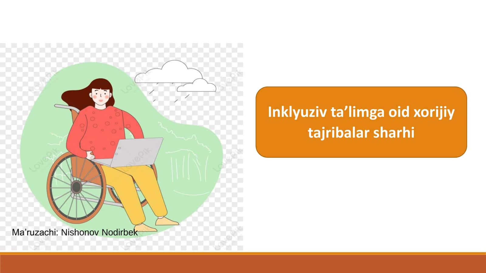 Inklyuziv ta’limga oid xorijiy tajribalar sharhi 1