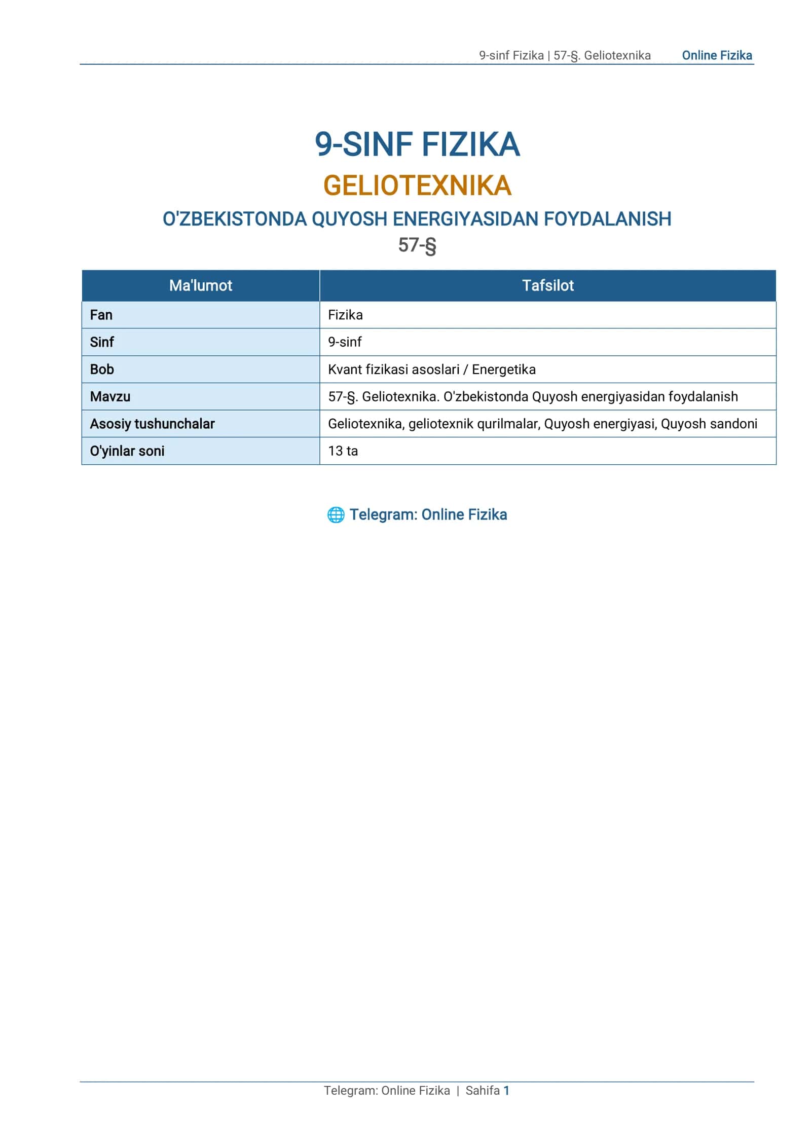 57-§. Geliotexnika 1