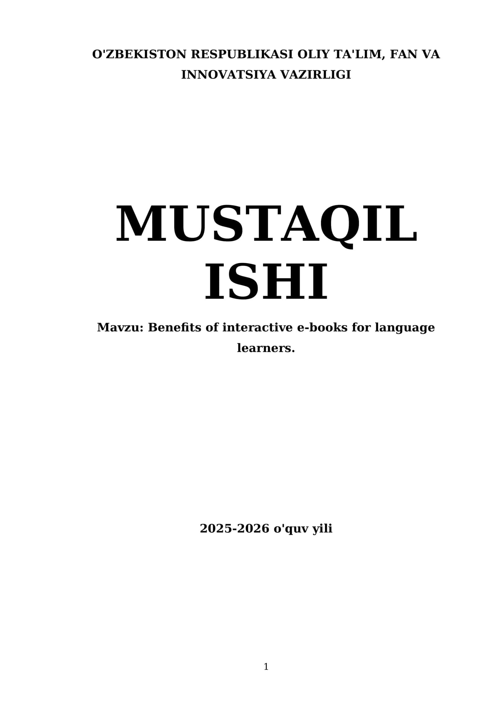 Benefits of interactive e-books for language learners 1