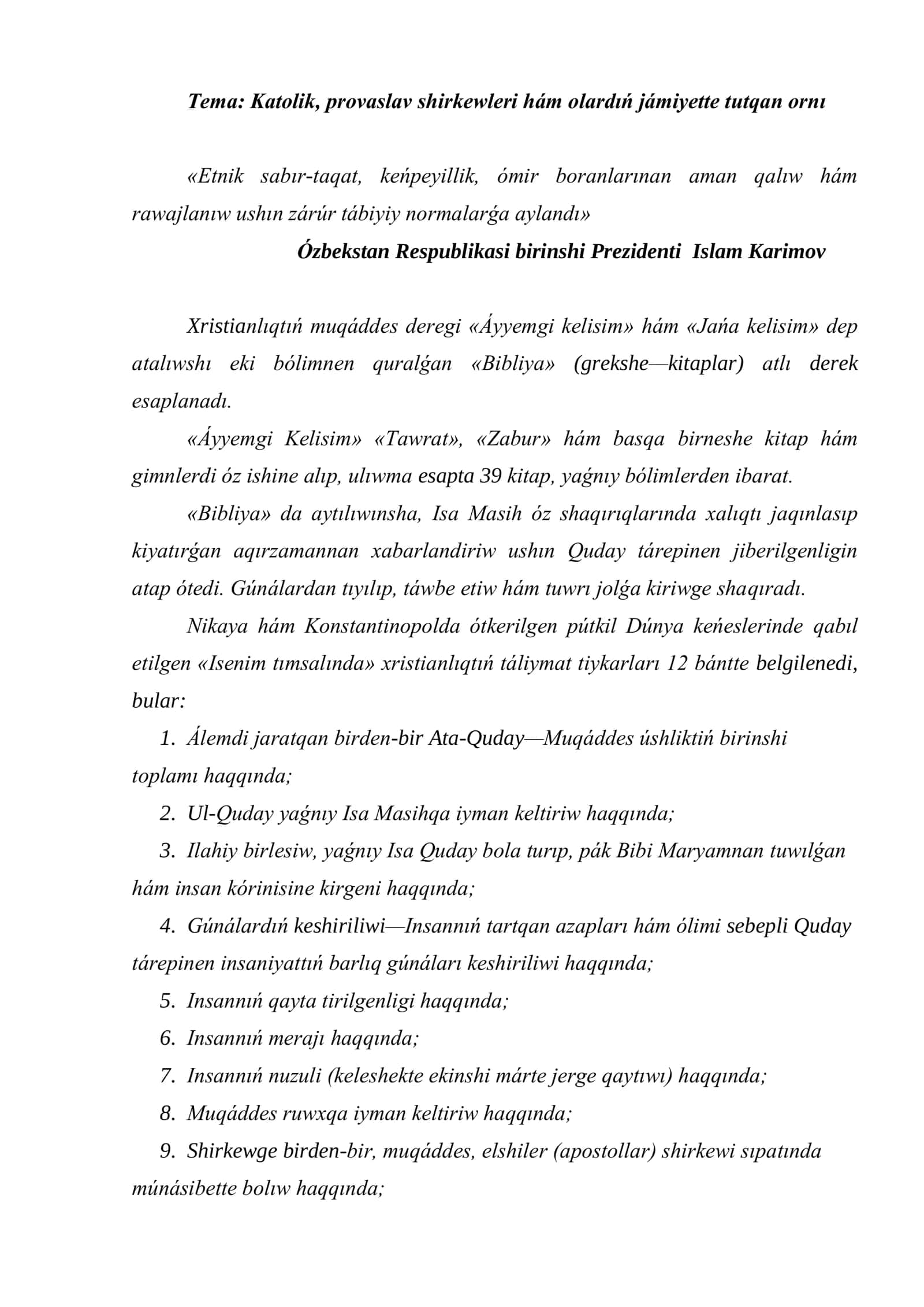 katolik 1